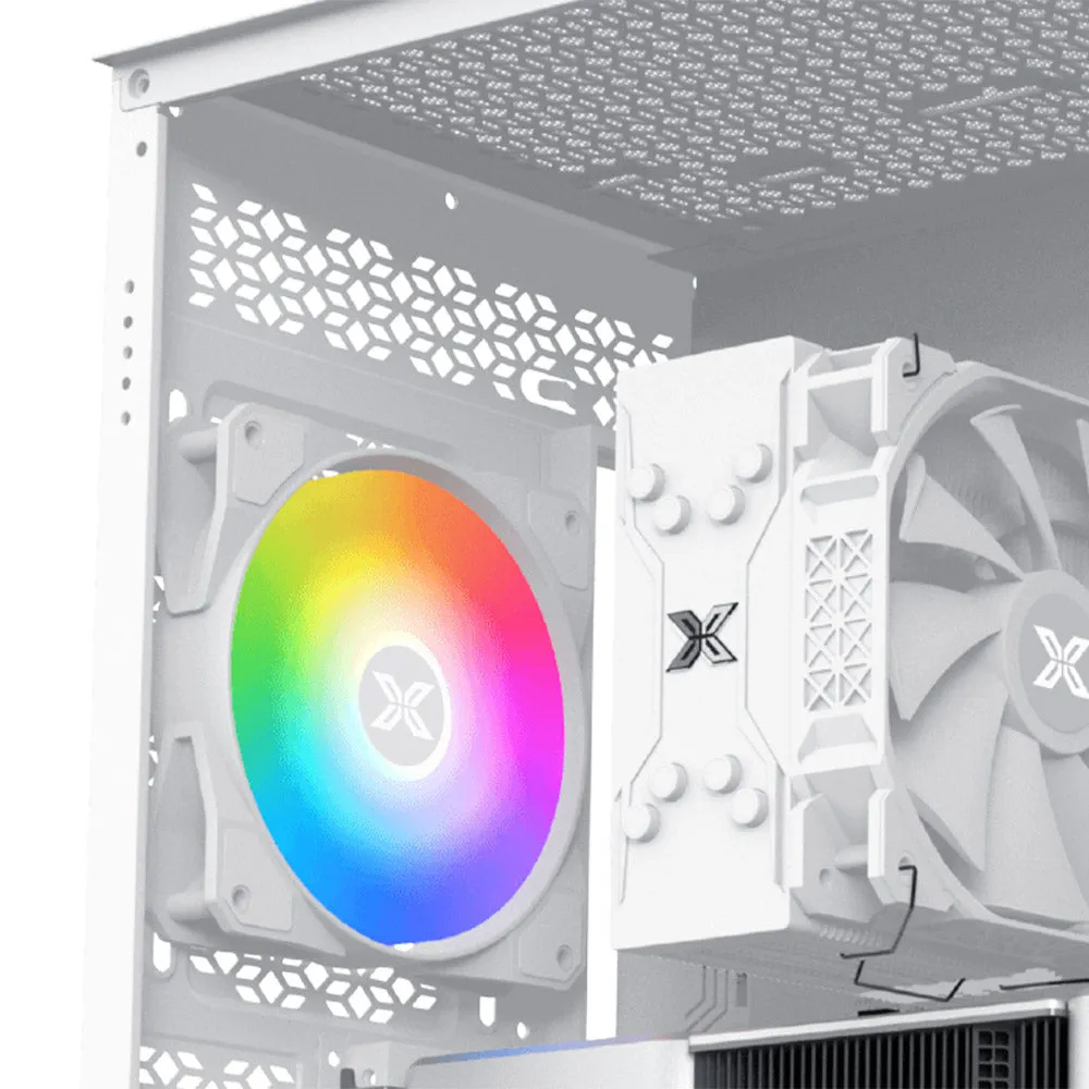 Xigmatek Zoser Arctic ARGB Super Tower Case