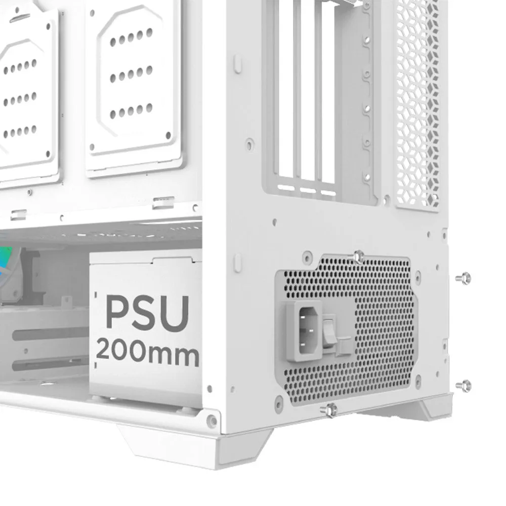 Xigmatek Zoser Arctic ARGB Super Tower Case