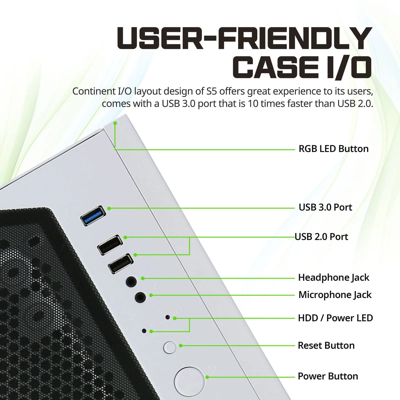 Zalman VRLA Legacy ATX Mid-Tower Gaming PC Case