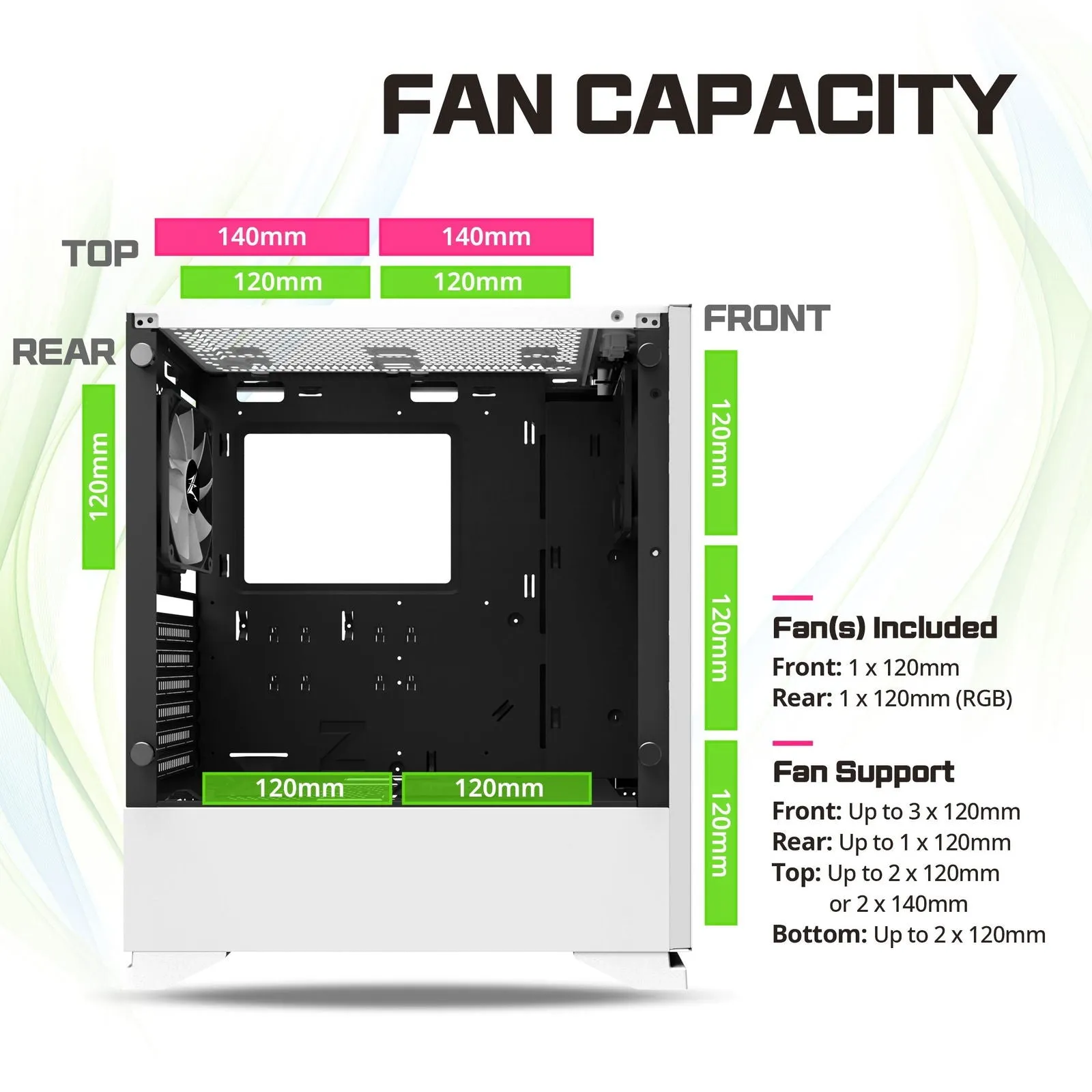 Zalman VRLA Legacy ATX Mid-Tower Gaming PC Case