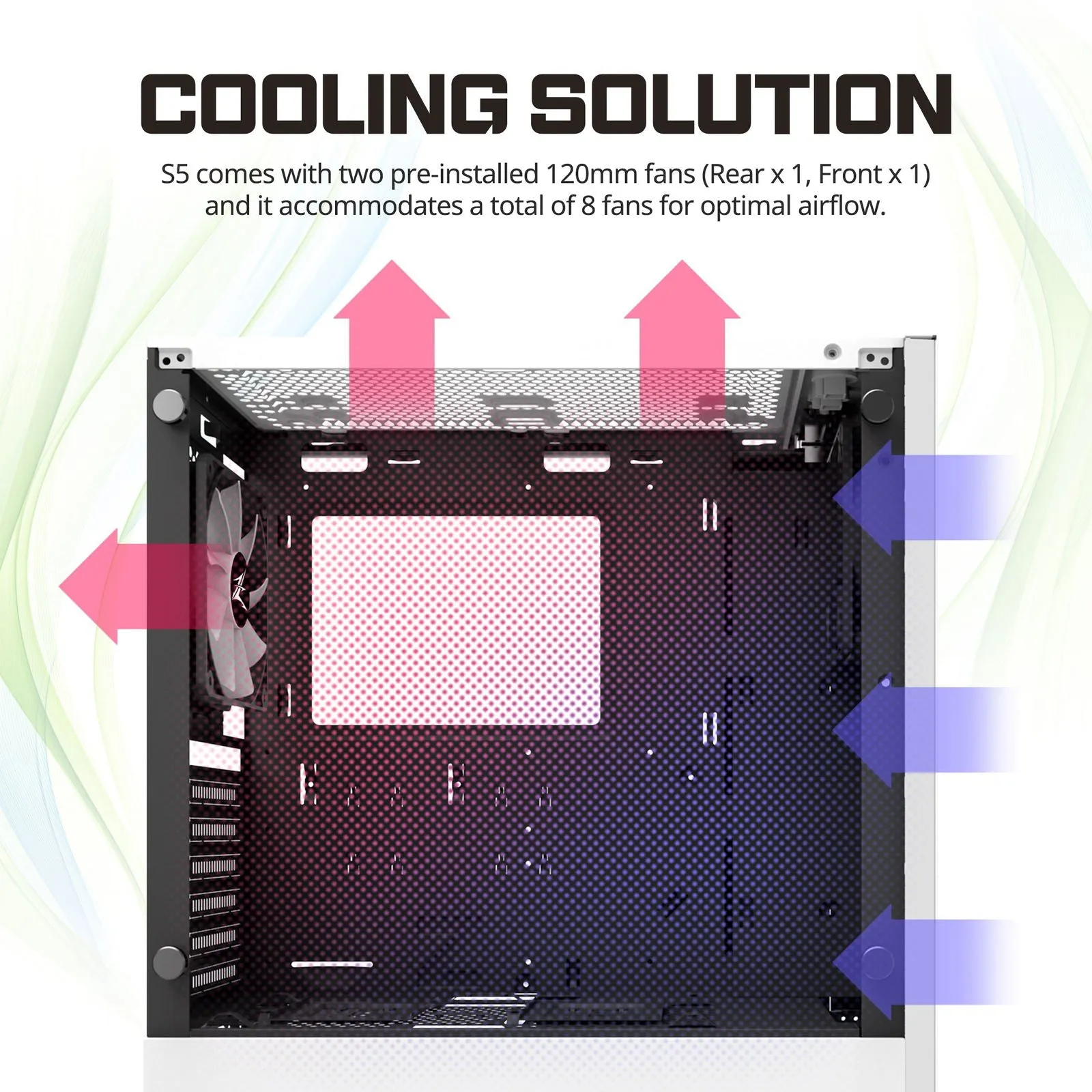 Zalman VRLA Legacy ATX Mid-Tower Gaming PC Case