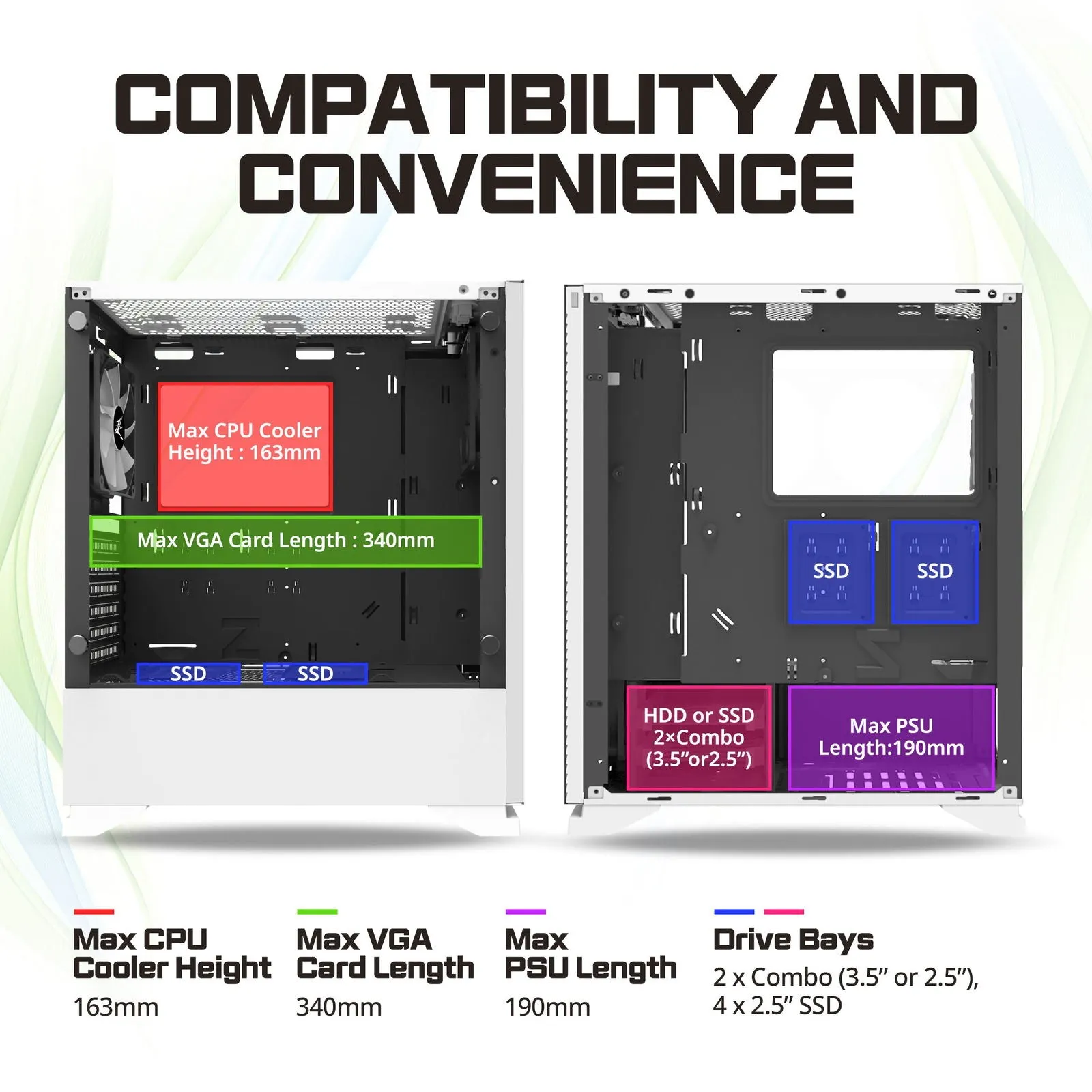 Zalman VRLA Legacy ATX Mid-Tower Gaming PC Case
